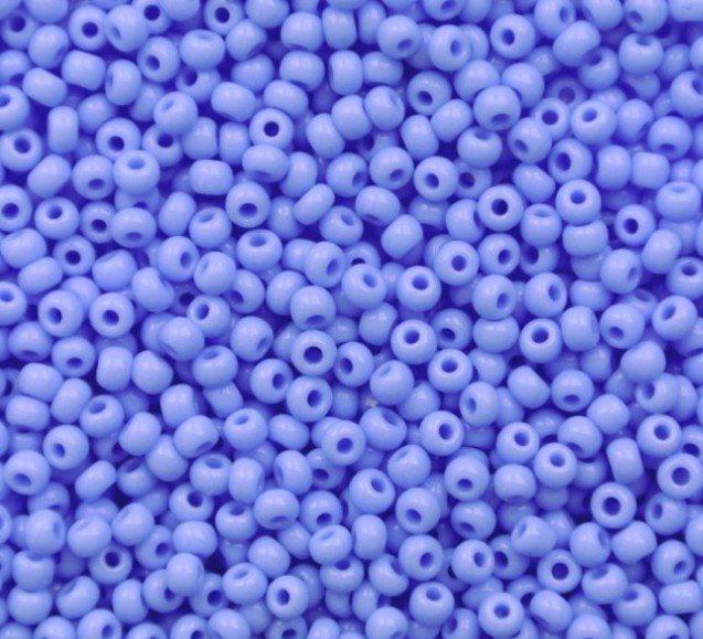 Margele de nisip Preciosa Ornela 8/0 19001/33020 Opaque Blue — Imaginea 1