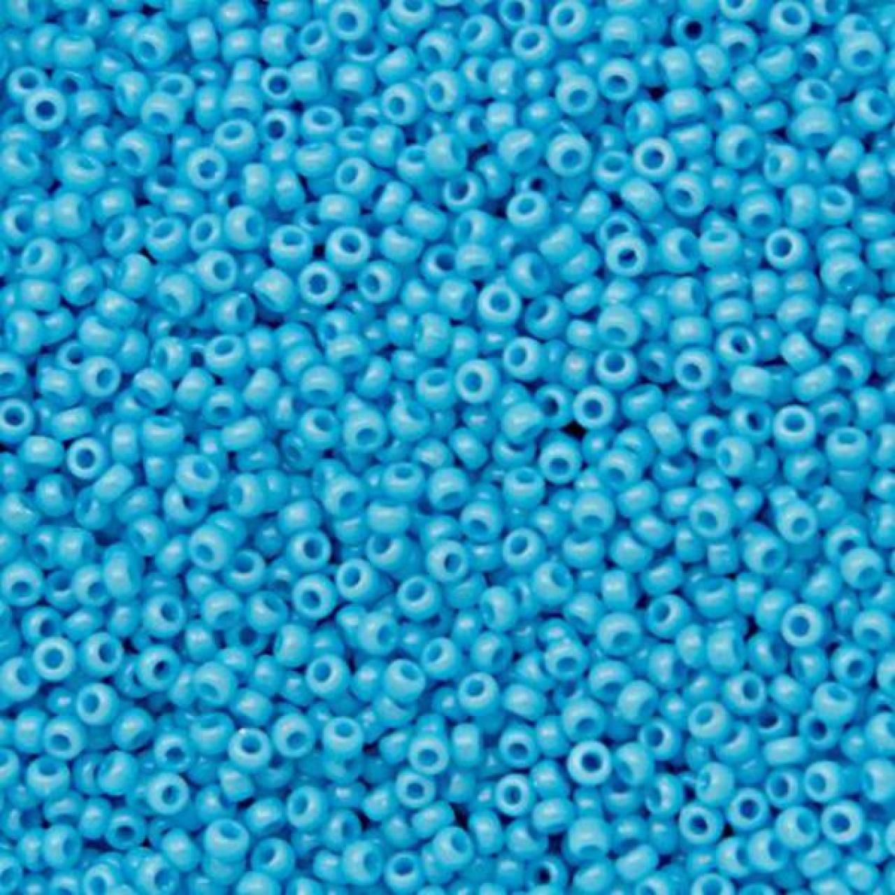 Margele de nisip Miyuki 8/0 0413 Opaque Turquoise Blue