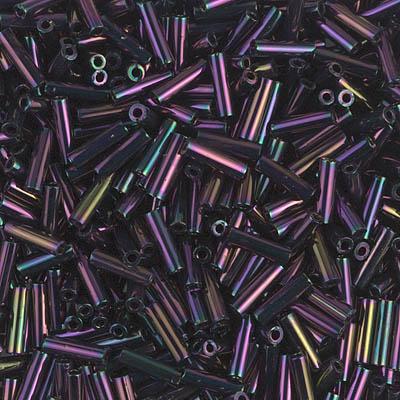 Miyuki Bugle 6mm 0454 Metallic Purple Iris — Imaginea 1