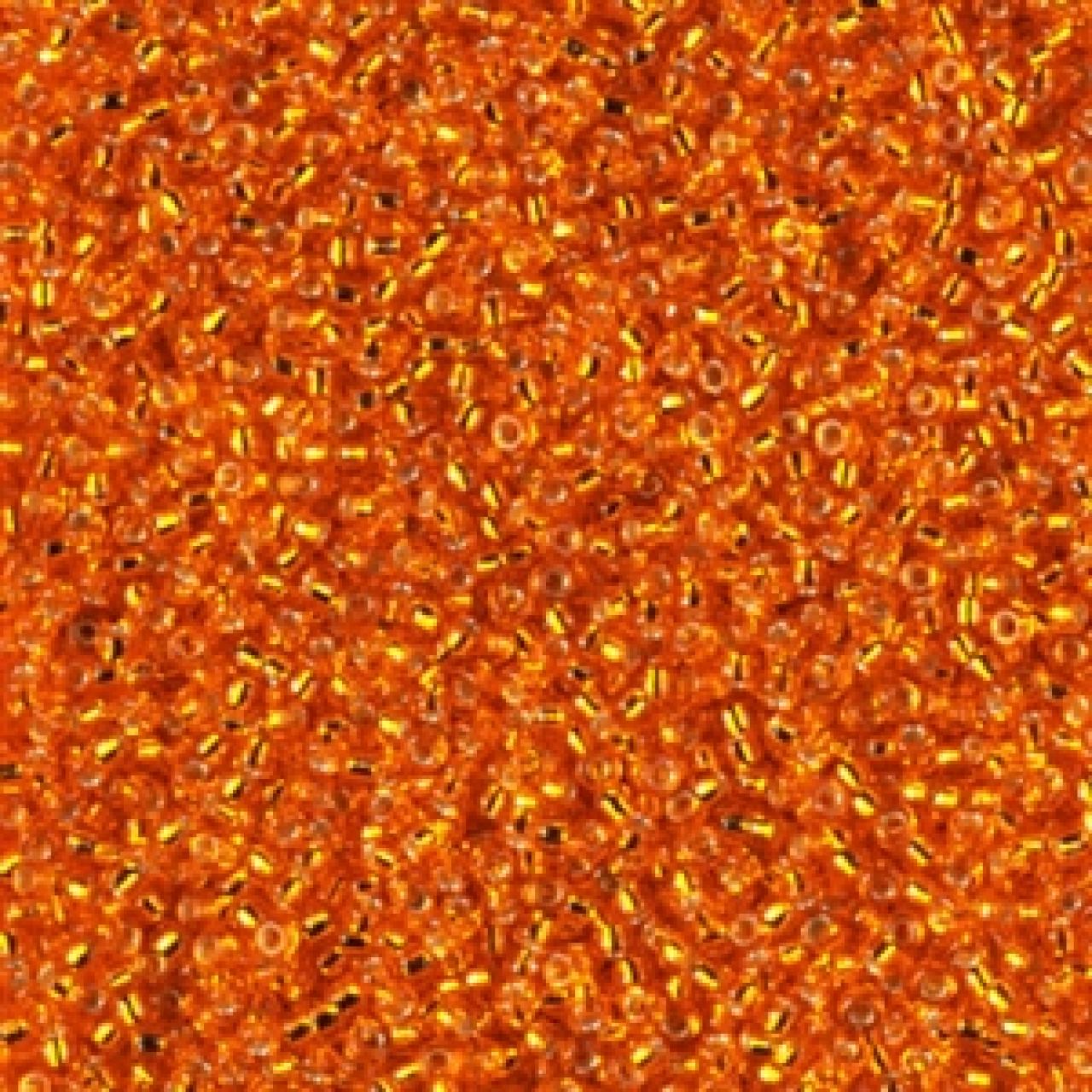 Margele de nisip Miyuki 11/0 0008 Silver lined Orange