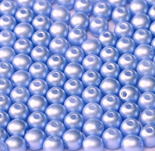 Margele Rotunde 4mm 25014/02010 Pastel Lt Sapphire — Imaginea 1