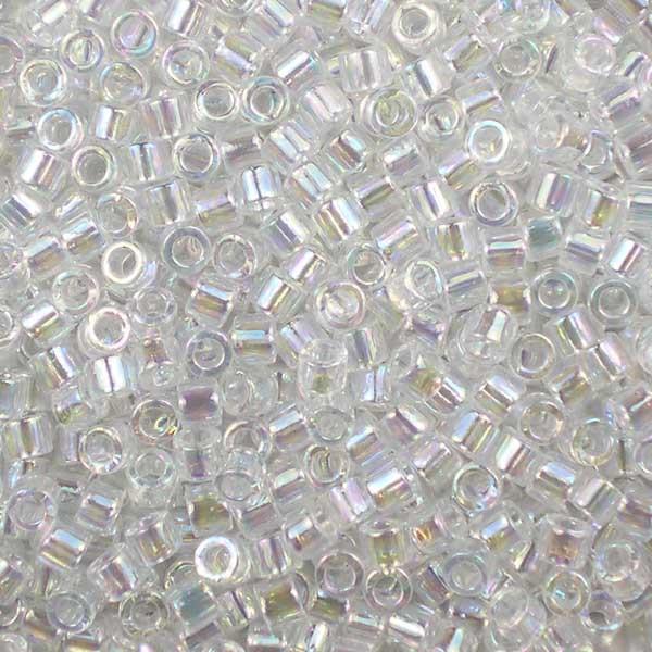Delica 10/0 DB100051 Crystal AB — Imaginea 1