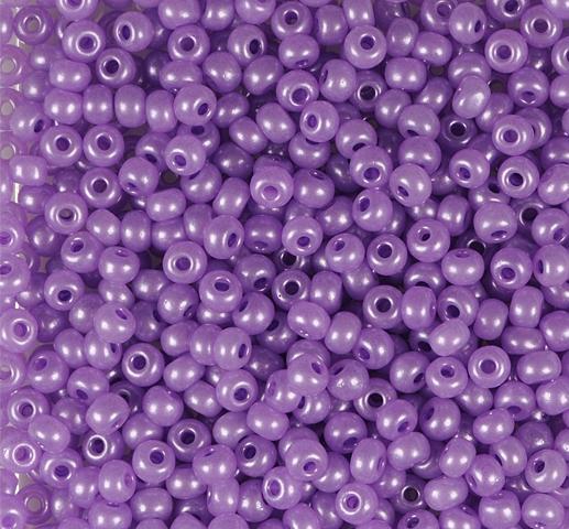 50gr Preciosa 10/0 19001/17928 Violet Terra Pearl Dyed Alabaster — Imaginea 1