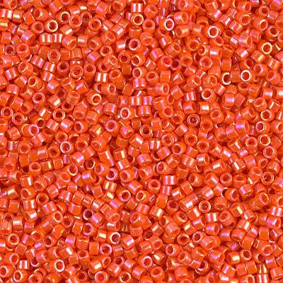 Delica 10/0 DB100161 Opaque Orange AB — Imaginea 1