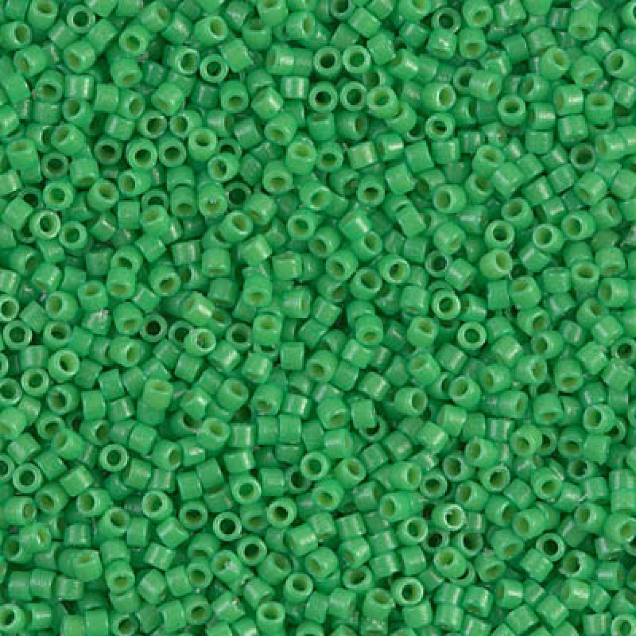 Delica 11/0 DB2126 Duracoat Opaque Fiji Green