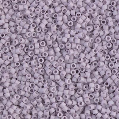 Delica 11/0 DB0356 Matted Opaque Light Mauve — Imaginea 1