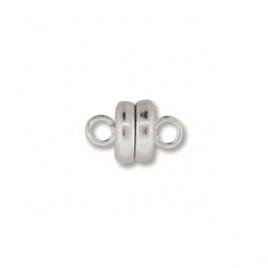 Inchizatoare Magnetica 6mm Placata Cu Argint — Imaginea 1
