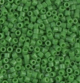 Delica 10/0 DB100724 Opaque Pea Green — Imaginea 1