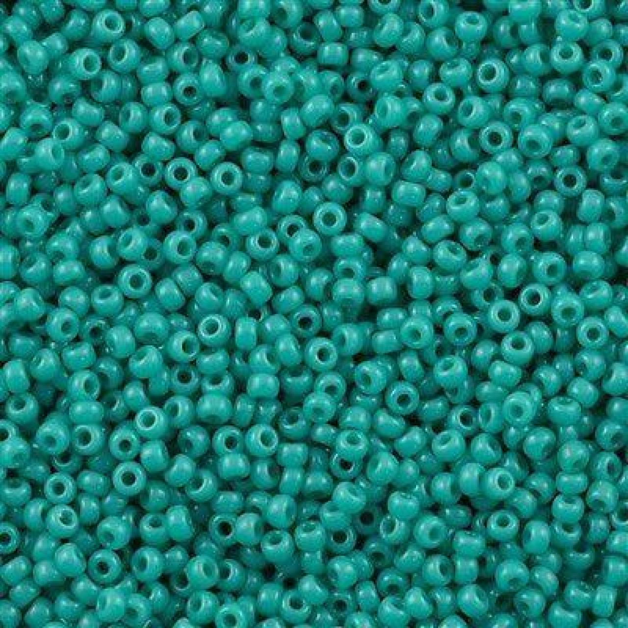 Margele de nisip Miyuki 6/0 0412 Opaque Turquoise Green