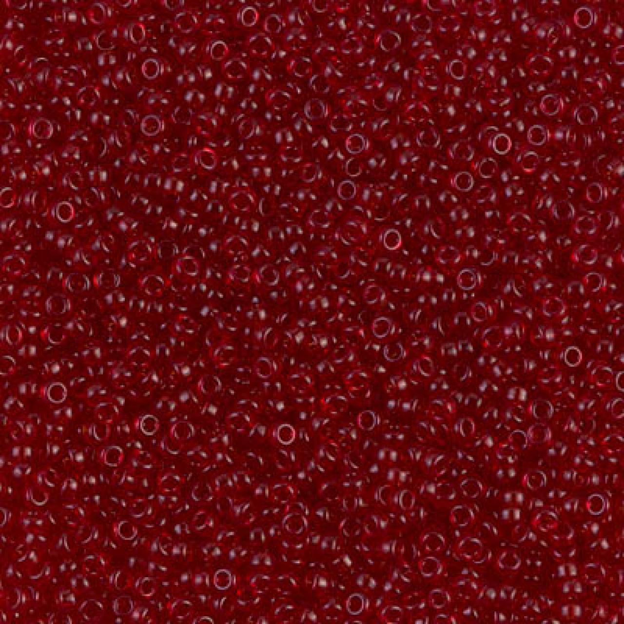 Margele de nisip Miyuki 11/0  0141 Transparent Red
