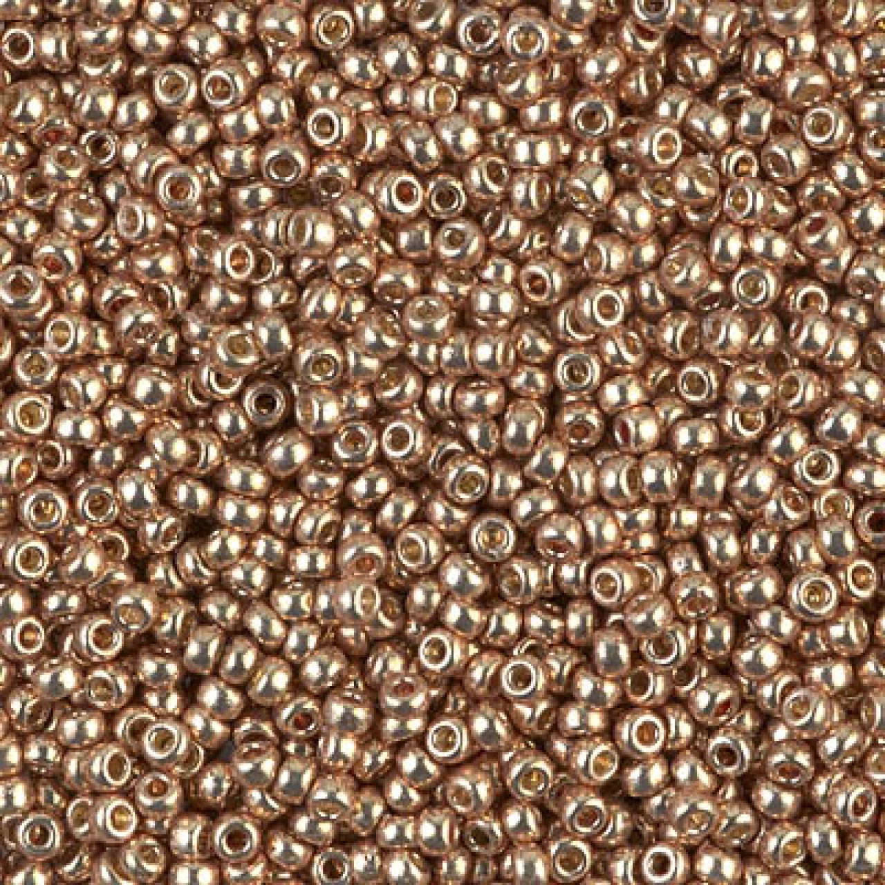 Margele de nisip Miyuki 11/0 4204 Duracoat Galvanized Champagne