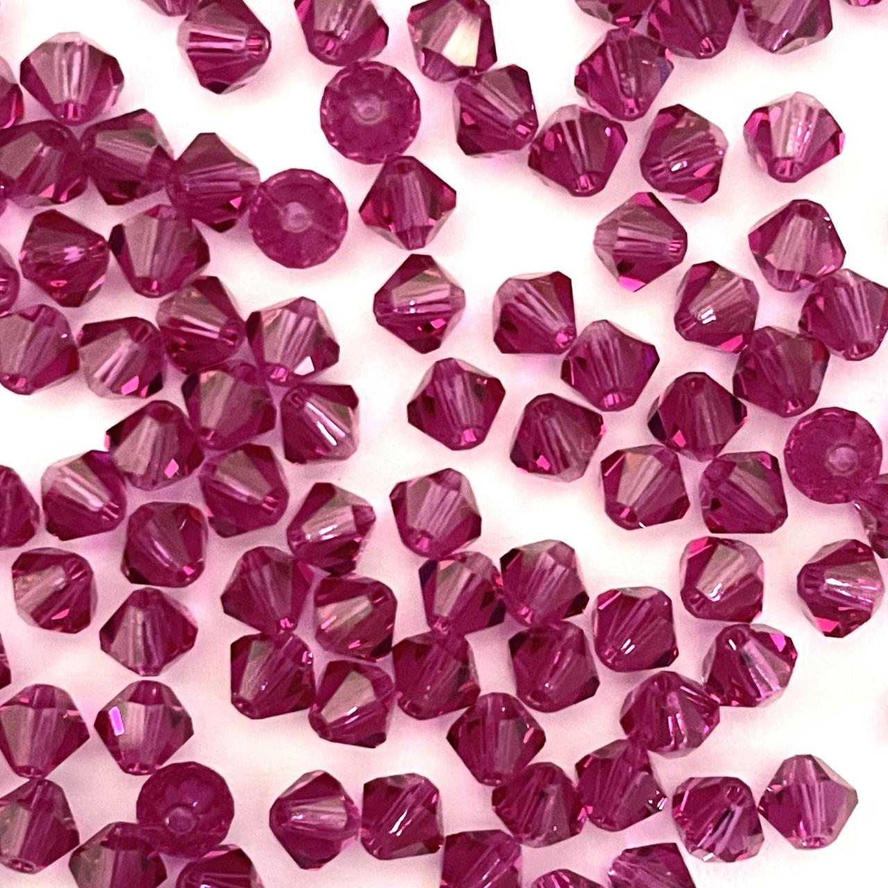 Preciosa 4mm Fuchsia