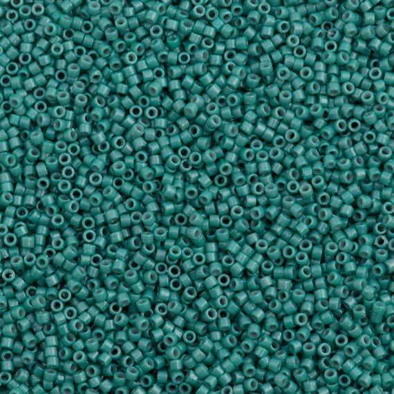 Delica 11/0 DB2131 Duracoat Opaque Dyed Eucalyptus — Imaginea 1