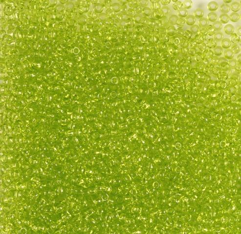 50gr Preciosa 8/0 19001/50220	Transp Lime — Imaginea 1