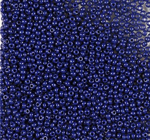 50gr Preciosa 6/0 19001/33070 Op Cobalt — Imaginea 1
