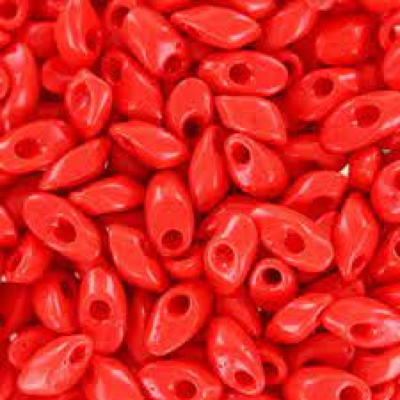 Miyuki Long Magatama 4x7mm 0407 Opaque Red