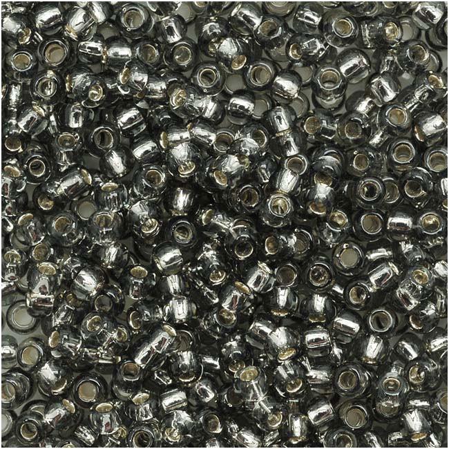 Margele Toho 11/0 0029B Silver Lined Grey — Imaginea 1