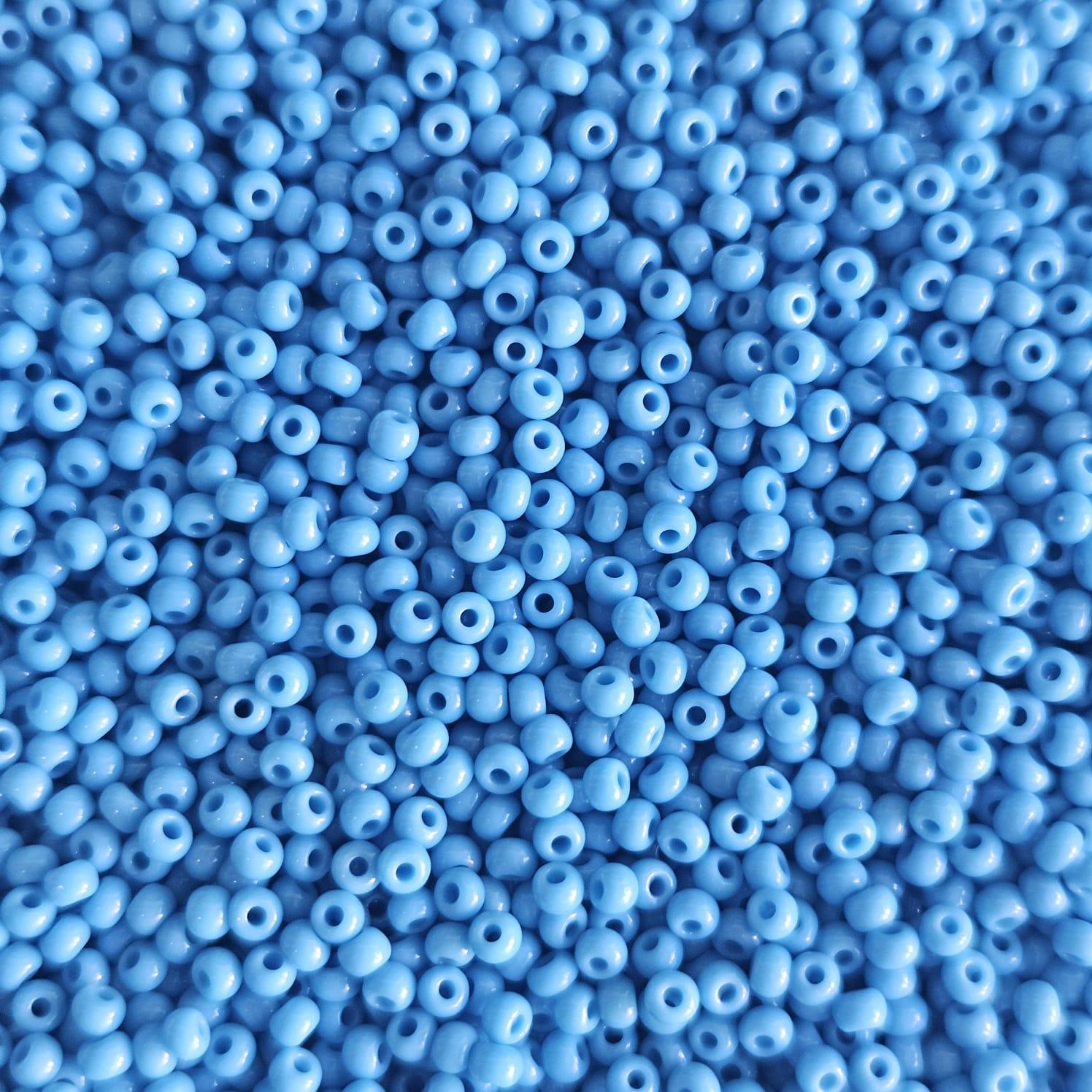 Margele de nisip Preciosa Ornela 10/0 19001/63050 Opaque Blue — Imaginea 1