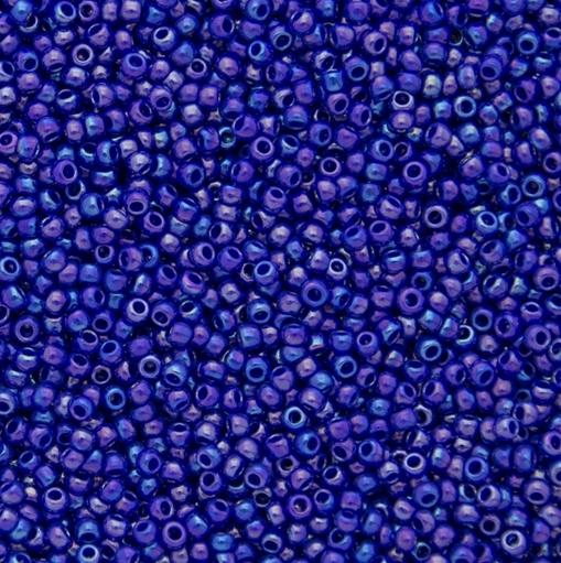Margele Toho 11/0 0408 Opaque Rainbow Navy Blue — Imaginea 1