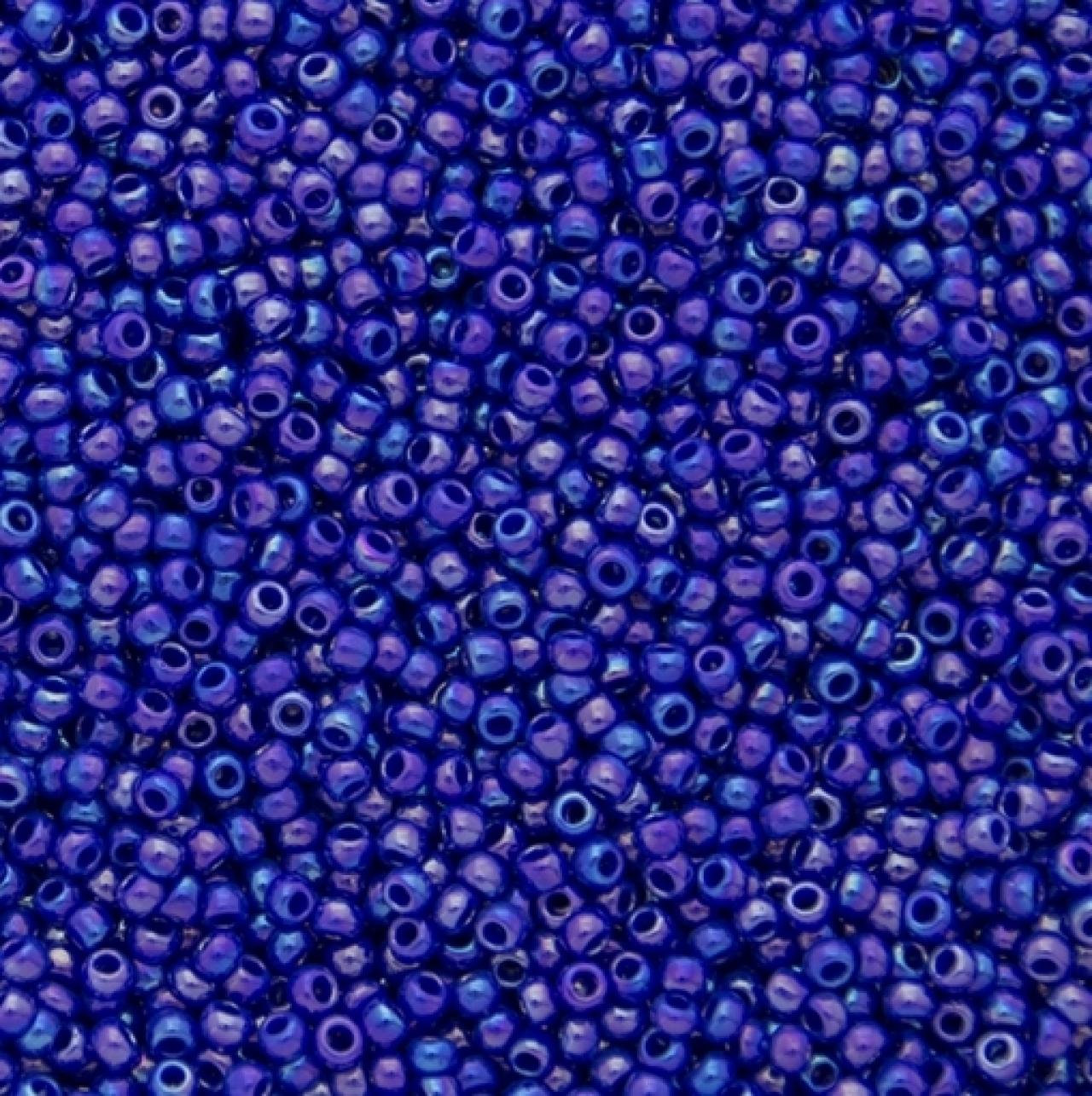 Margele Toho 11/0 0408 Opaque Rainbow Navy Blue
