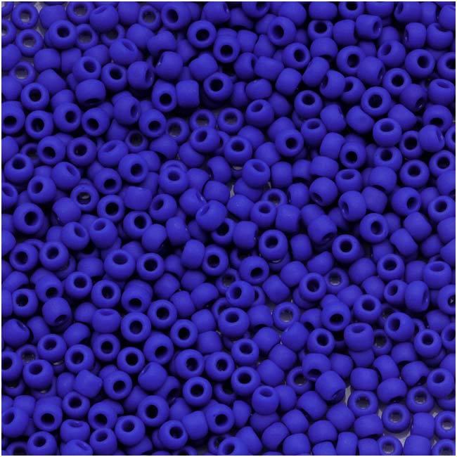 Margele Toho 11/0 0048F Opaque Frosted Navy Blue — Imaginea 1