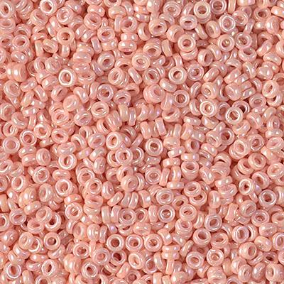 Miyuki Spacer 2,2x1 0596 Opaque Salmon Luster — Imaginea 1