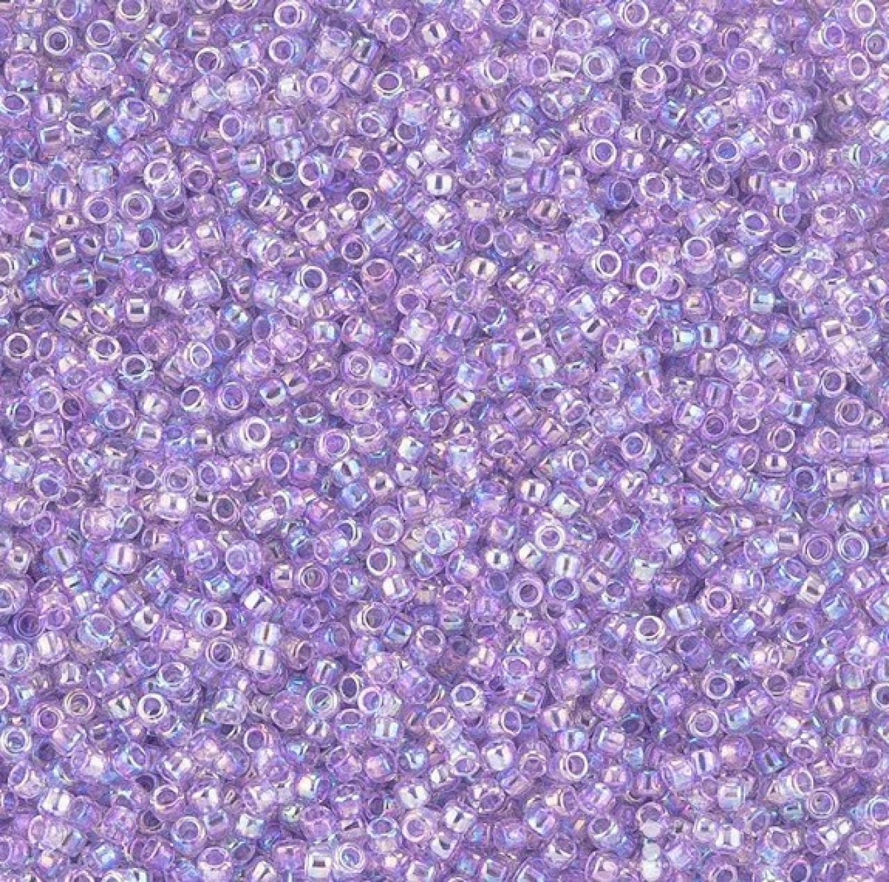 Margele Toho 11/0 0477D Transparent Rainbow Foxglove