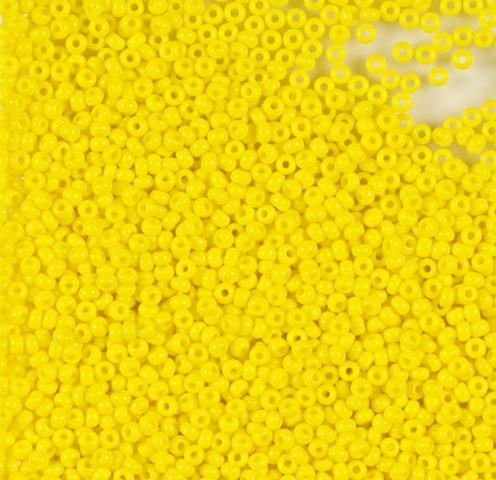 50gr Preciosa 13/0 19001/83110 Op Yellow — Imaginea 1