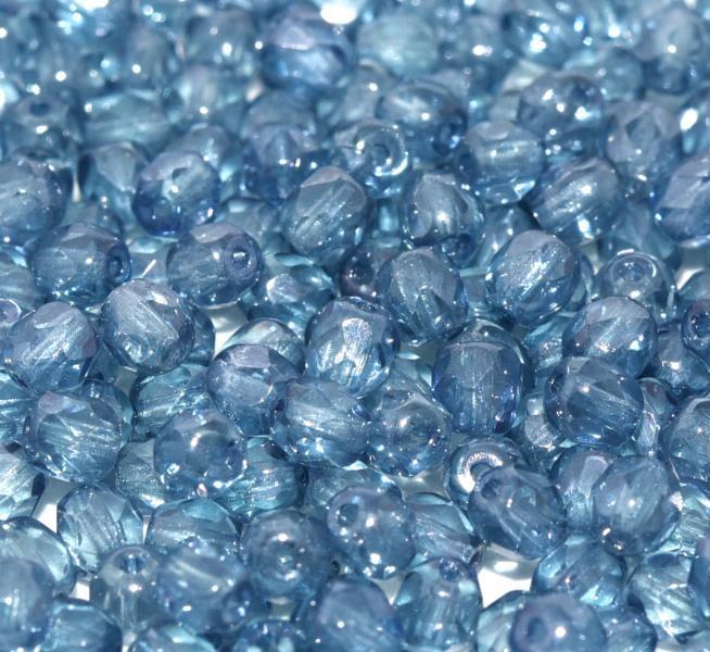 Margele Cehesti Fire-Polish 3mm 00030/14464 Crystal Baby Blue Luster — Imaginea 1