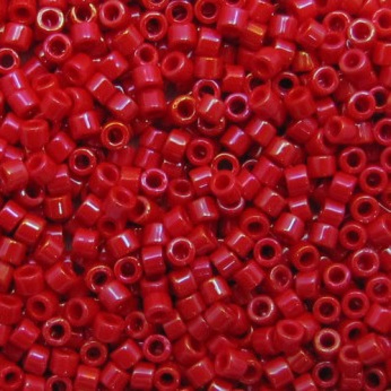 Delica 10/0 DB100723 Opaque Dk Cranberry