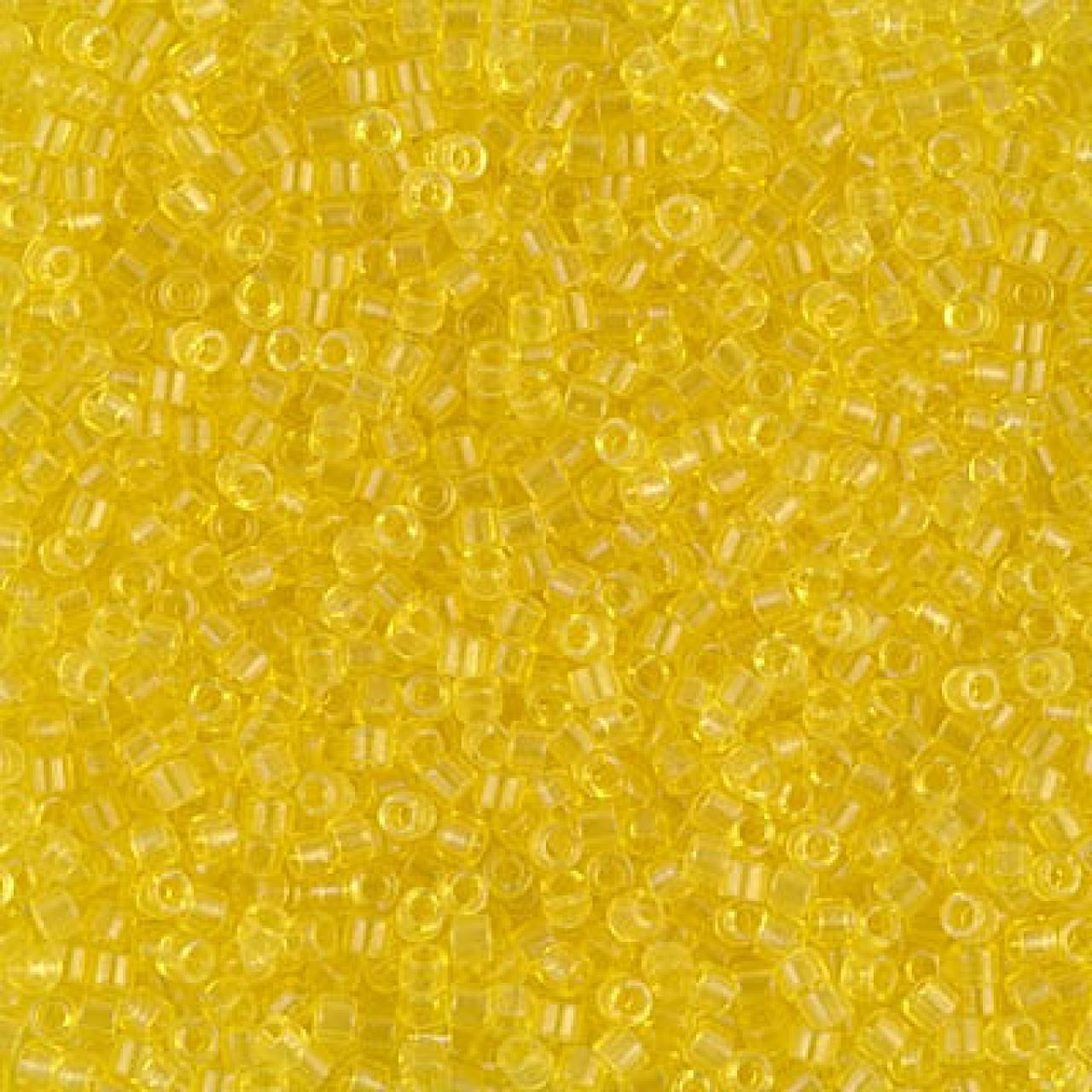 Delica 11/0 DB0710 Transparent Yellow