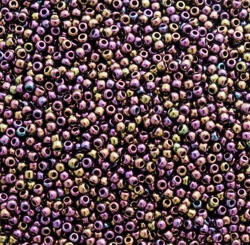 Margele Toho 15/0 0085 Metallic Iris Purple — Imaginea 1