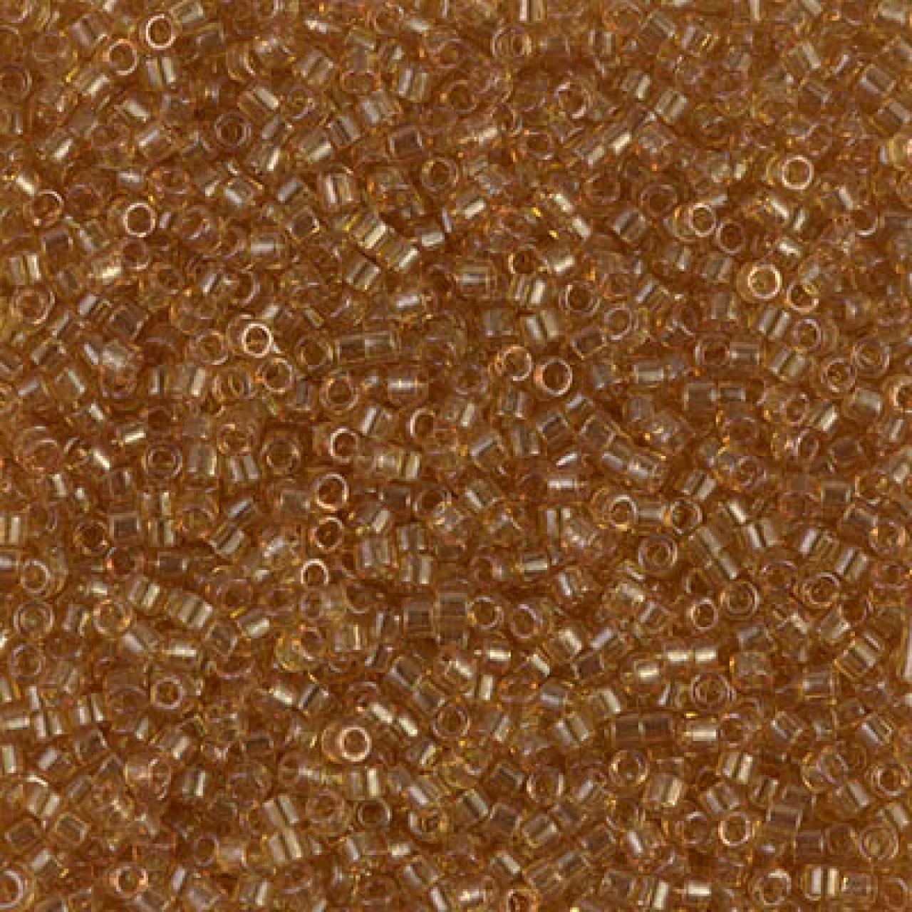 Delica 11/0 DB0118 Transparent Saffron Luster