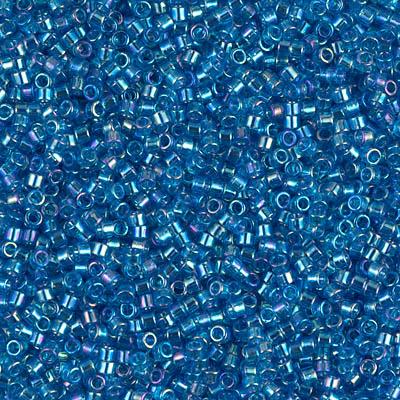 Delica 11/0 DB0177 Transparent Aquamarine AB — Imaginea 1