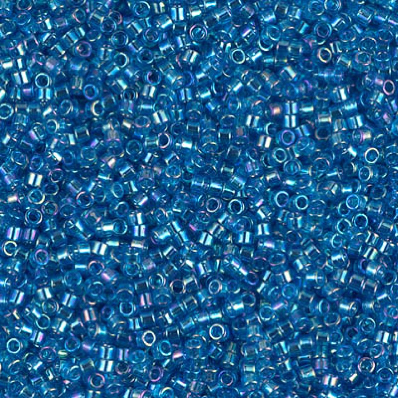 Delica 11/0 DB0177 Transparent Aquamarine AB