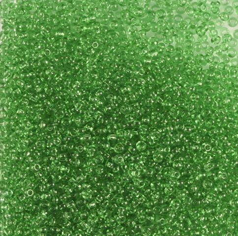 50gr Preciosa 13/0 19001/50100 Transp Lt Green — Imaginea 1