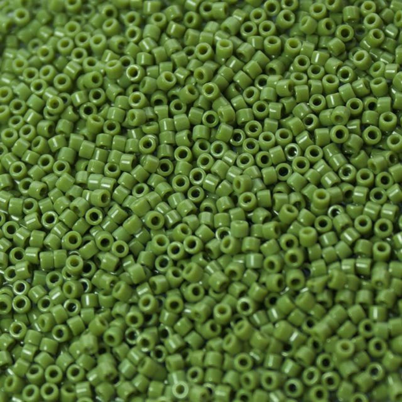 Delica 11/0 DB0754 Opaque Matte Green