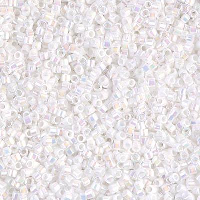 Delica 11/0 DB0202 White Pearl AB — Imaginea 1