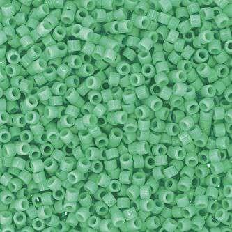Delica 11/0 DB2125 Duracoat Opaque Sea Opal — Imaginea 1