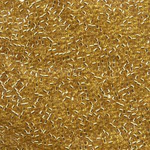 Delica Hexcut 11/0 DBC0042 Silver Lined Gold — Imaginea 1