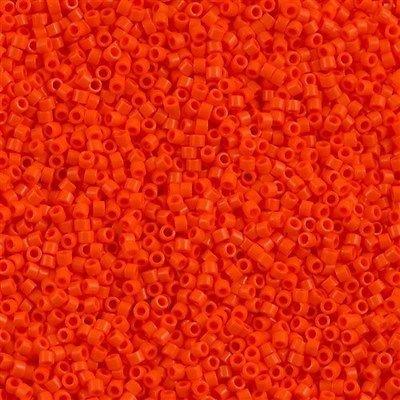 Delica 11/0 DB0722 Opaque Orange — Imaginea 1