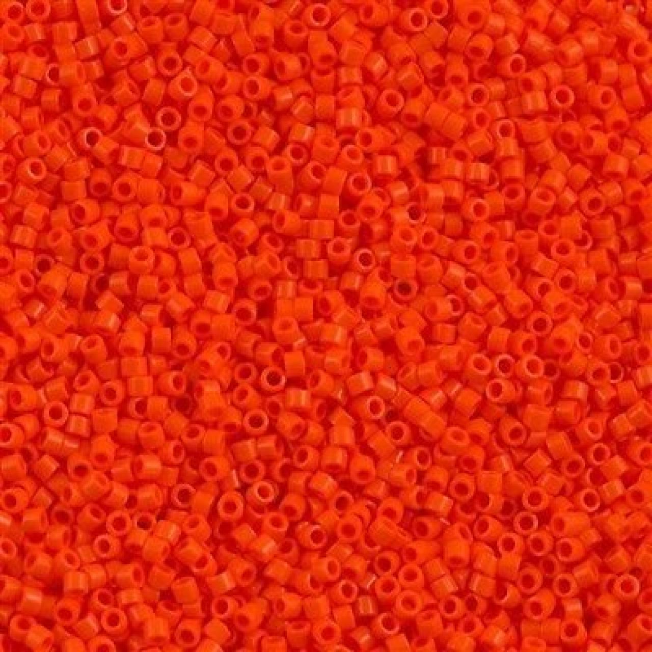 Delica 11/0 DB0722 Opaque Orange