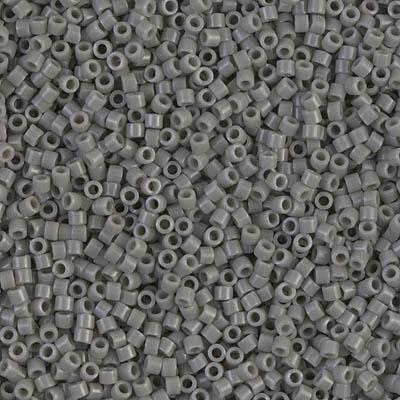 Delica 11/0 DB0761 Opaque Grey Matted — Imaginea 1