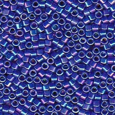Delica 11/0 DB0165 Opaque Royal Blue AB — Imaginea 1