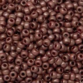 Margele de nisip Miyuki 11/0 0409 Opaque Chocolate — Imaginea 1