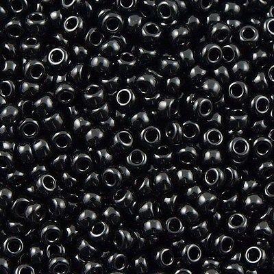 Margele de nisip Miyuki 11/0 0401 Black — Imaginea 1
