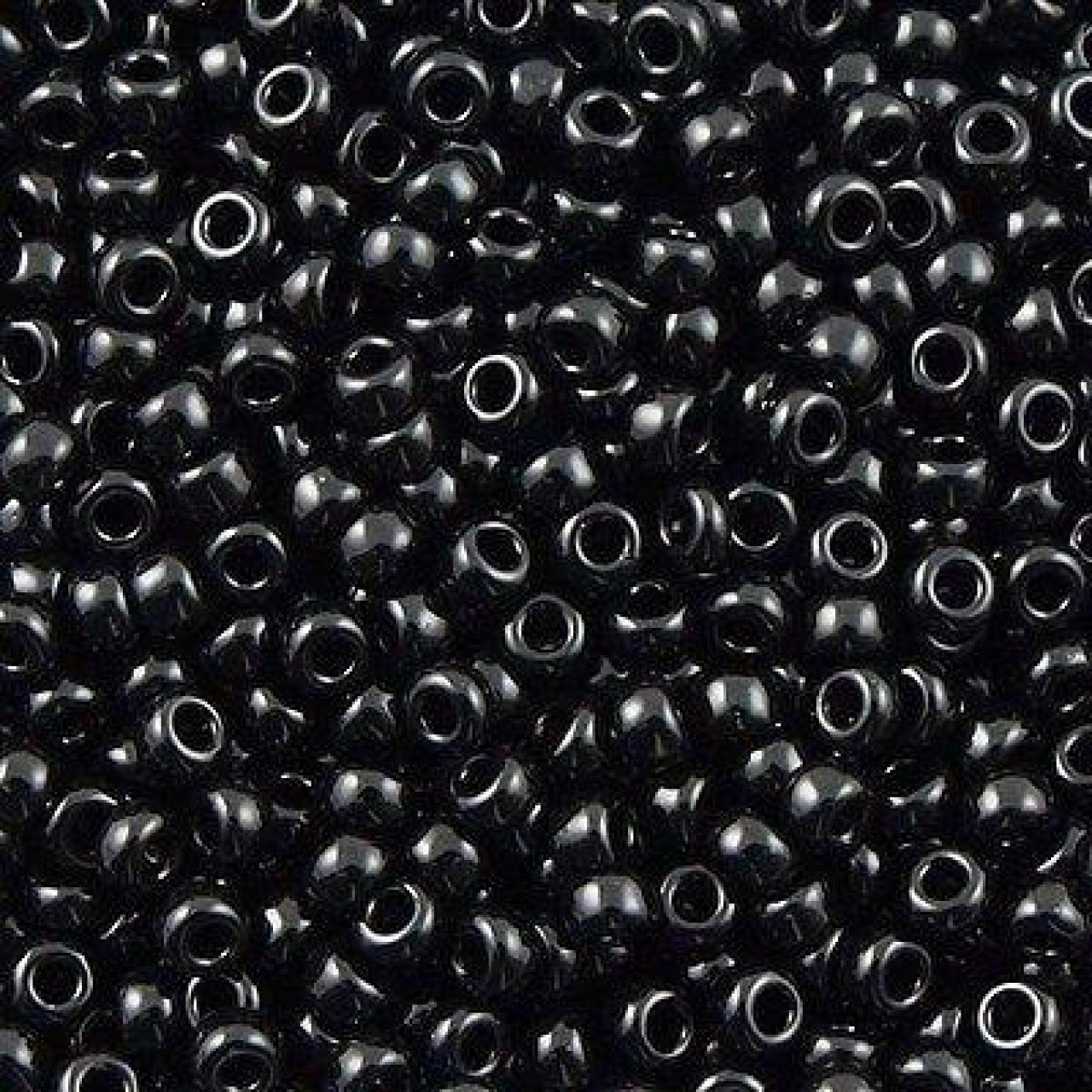 Margele de nisip Miyuki 11/0 0401 Black