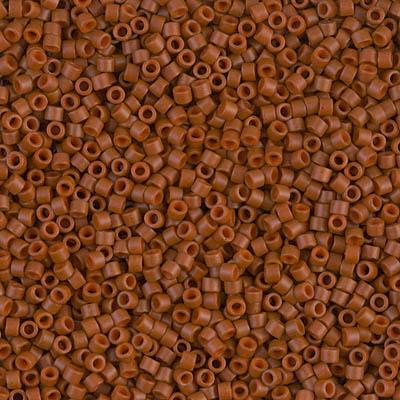 Delica 11/0 DB0794 Opaque Sienna Dyed Matted — Imaginea 1