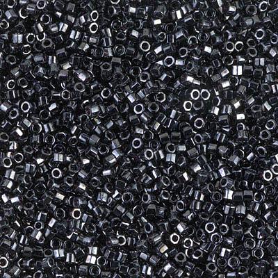 Delica 11/0 DB0001 Gunmetal — Imaginea 1