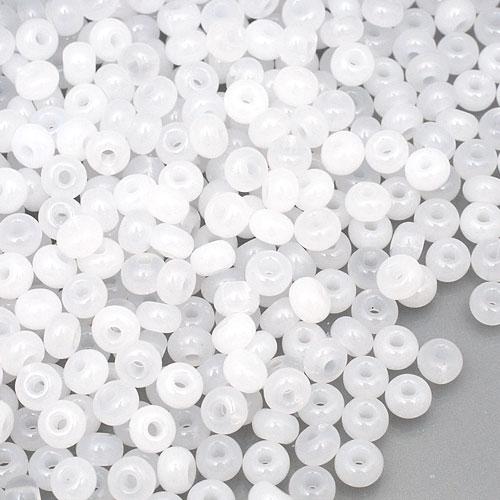 Margele De Nisip Preciosa Ornela 13/0 19001/02090 White Pearl Luster — Imaginea 1